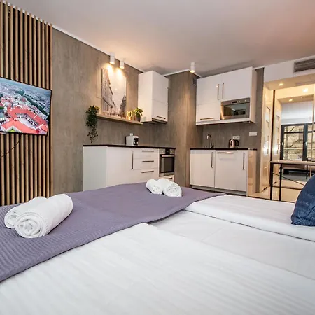 Inpoint G11 Near Old Town & Kazimierz District & Parking Option Apartment *